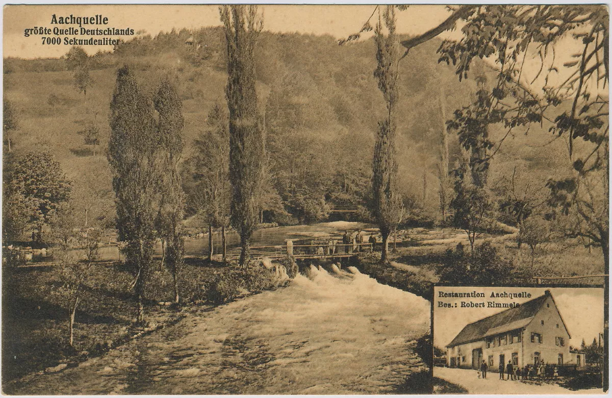 Aachtopf Postkarte 1918