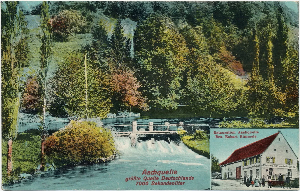 Aachtopf Postkarte 1918