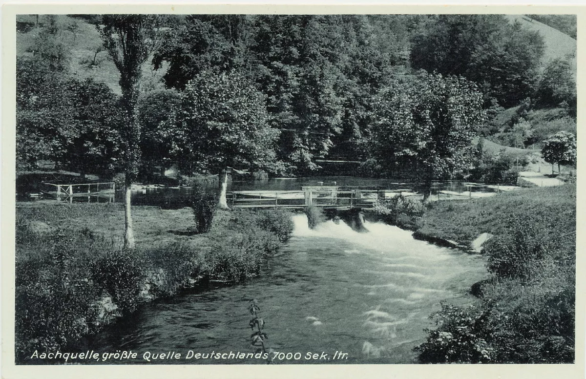 Aachtopf Postkarte 1935